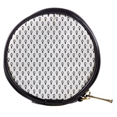 Woman Sign Circle Black Mini Makeup Bags by Mariart