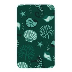 Vector Seamless Pattern With Sea Fauna Seaworld Memory Card Reader