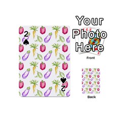 Vegetable Pattern Carrot Playing Cards 54 (mini) 