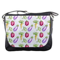 Vegetable Pattern Carrot Messenger Bags