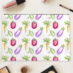 Vegetable Pattern Carrot Cosmetic Bag (xxl)  by Mariart