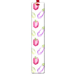 Vegetable Pattern Carrot Large Book Marks by Mariart