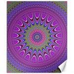 Art Mandala Design Ornament Flower Canvas 8  x 10  8.15 x9.66  Canvas - 1