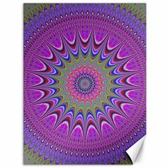 Art Mandala Design Ornament Flower Canvas 36  X 48   by BangZart