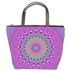 Art Mandala Design Ornament Flower Bucket Bags