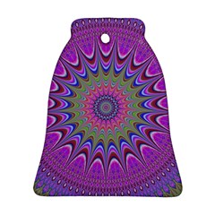 Art Mandala Design Ornament Flower Ornament (Bell)