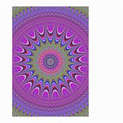 Art Mandala Design Ornament Flower Small Garden Flag (Two Sides)