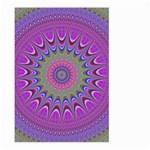 Art Mandala Design Ornament Flower Large Garden Flag (Two Sides) Front