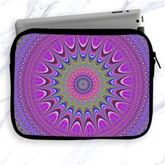 Art Mandala Design Ornament Flower Apple iPad 2/3/4 Zipper Cases