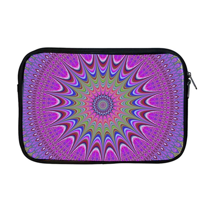 Art Mandala Design Ornament Flower Apple MacBook Pro 17  Zipper Case