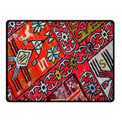 Carpet Orient Pattern Fleece Blanket (small) by BangZart