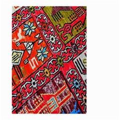 Carpet Orient Pattern Small Garden Flag (two Sides) by BangZart