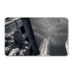 Chicago Skyline Tall Buildings Magnet (rectangular) by BangZart