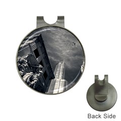 Chicago Skyline Tall Buildings Hat Clips With Golf Markers by BangZart