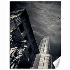 Chicago Skyline Tall Buildings Canvas 36  X 48   by BangZart