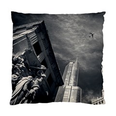 Chicago Skyline Tall Buildings Standard Cushion Case (two Sides) by BangZart