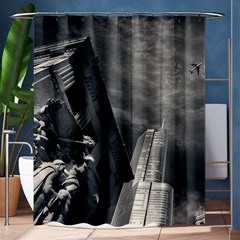 Chicago Skyline Tall Buildings Shower Curtain 60  X 72  (medium)  by BangZart