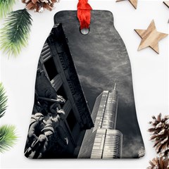 Chicago Skyline Tall Buildings Ornament (bell) by BangZart