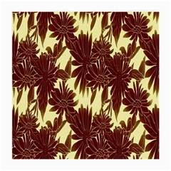 Floral Pattern Background Medium Glasses Cloth (2-side) by BangZart