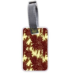 Floral Pattern Background Luggage Tags (one Side)  by BangZart