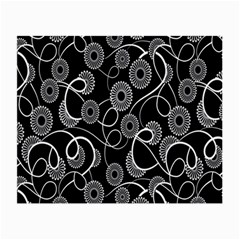 Floral Pattern Background Small Glasses Cloth (2-side) by BangZart