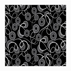 Floral Pattern Background Medium Glasses Cloth (2-side) by BangZart