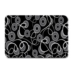 Floral Pattern Background Plate Mats by BangZart