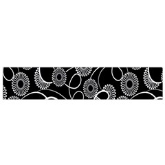 Floral Pattern Background Flano Scarf (small) by BangZart