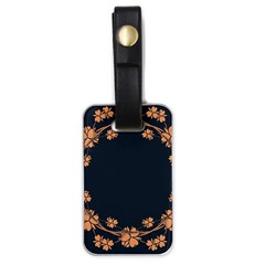 Floral Vintage Royal Frame Pattern Luggage Tags (one Side)  by BangZart