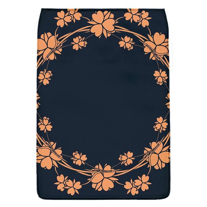 Floral Vintage Royal Frame Pattern Flap Covers (S) 