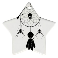 Voodoo Dream-catcher  Ornament (star) by Valentinaart