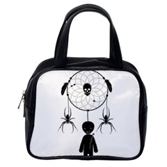 Voodoo Dream-catcher  Classic Handbags (one Side) by Valentinaart