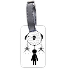 Voodoo Dream-catcher  Luggage Tags (two Sides) by Valentinaart