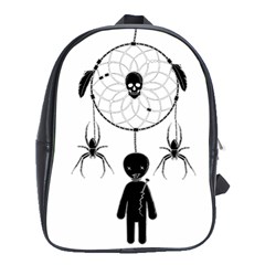 Voodoo Dream-catcher  School Bag (xl) by Valentinaart