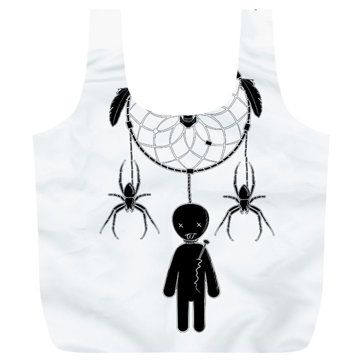 Voodoo dream-catcher  Full Print Recycle Bags (L) 