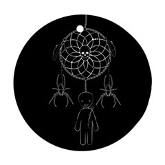 Voodoo Dream-catcher  Ornament (round) by Valentinaart