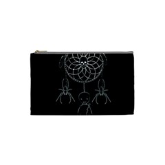 Voodoo Dream-catcher  Cosmetic Bag (small)  by Valentinaart