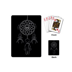 Voodoo Dream-catcher  Playing Cards (mini)  by Valentinaart