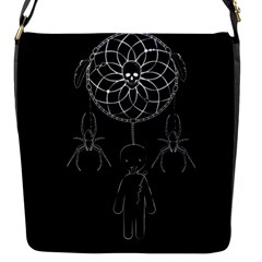 Voodoo Dream-catcher  Flap Messenger Bag (s) by Valentinaart