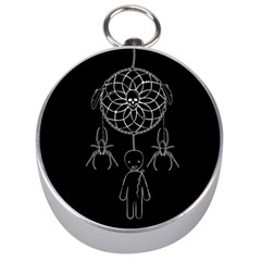 Voodoo Dream-catcher  Silver Compasses by Valentinaart