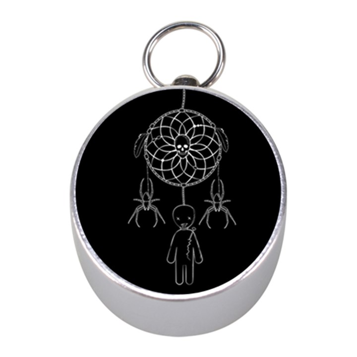 Voodoo dream-catcher  Mini Silver Compasses