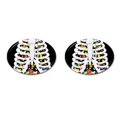 Trick Or Treat  Cufflinks (oval) by Valentinaart