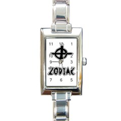 Zodiac Killer  Rectangle Italian Charm Watch by Valentinaart