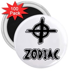 Zodiac Killer  3  Magnets (100 Pack) by Valentinaart