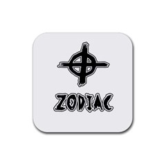 Zodiac Killer  Rubber Coaster (square)  by Valentinaart