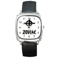 Zodiac Killer  Square Metal Watch by Valentinaart