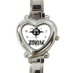 Zodiac Killer  Heart Italian Charm Watch by Valentinaart