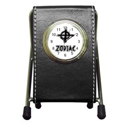 Zodiac Killer  Pen Holder Desk Clocks by Valentinaart