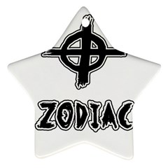 Zodiac Killer  Star Ornament (two Sides) by Valentinaart