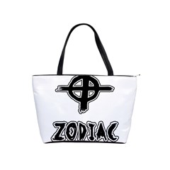 Zodiac Killer  Shoulder Handbags by Valentinaart